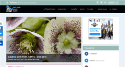 Desktop Screenshot of goldengatepark.com